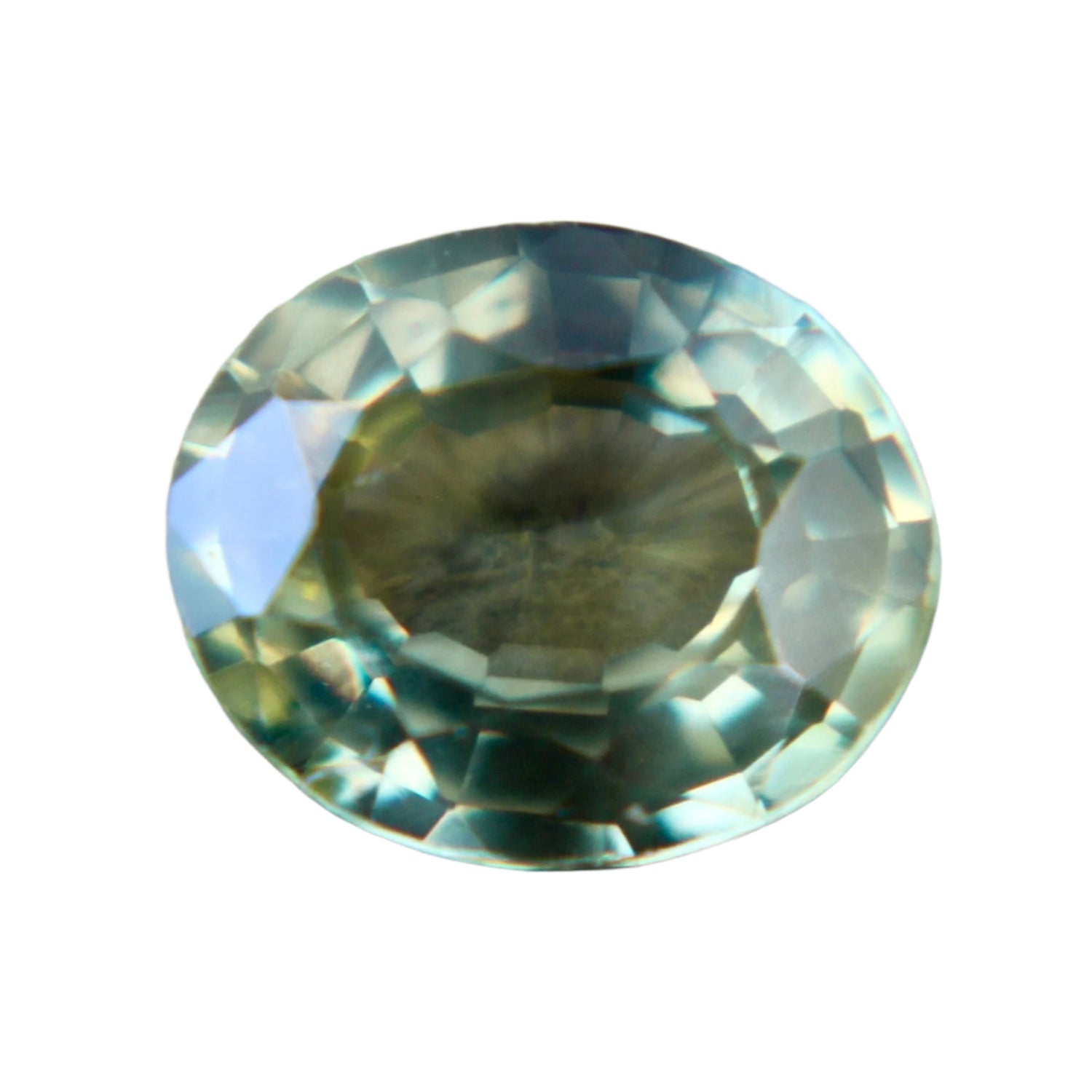 0.86 carat oval cut natural green sapphire from Madagascar – unheated, VS clarity, ethical gemstone by Sapphire Pal

