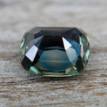 Unheated forest green sapphire loose gemstone for engagement rings