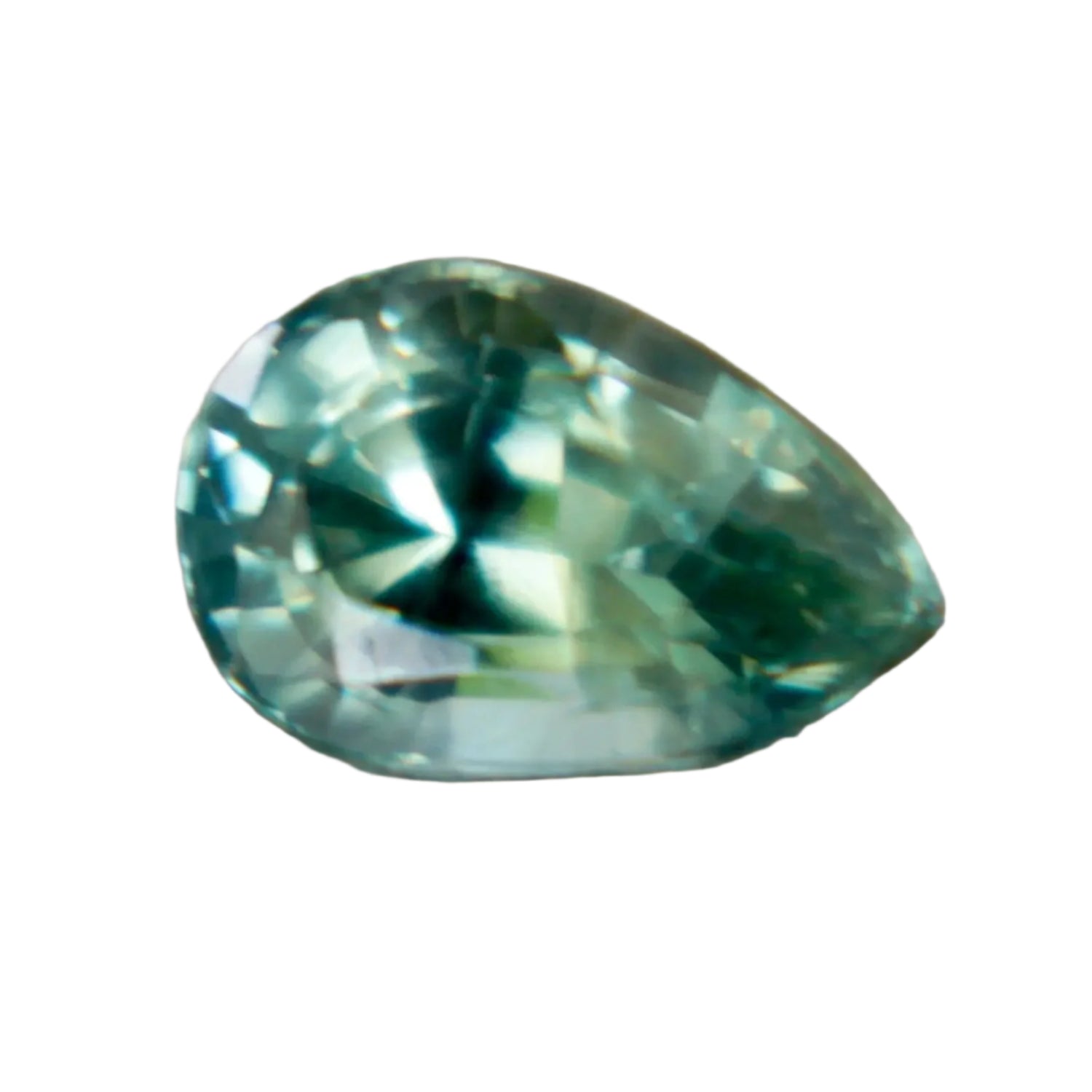 Natural Green Sapphire – Rare Ceylon Beauty in Pear Cut - Sapphire pal