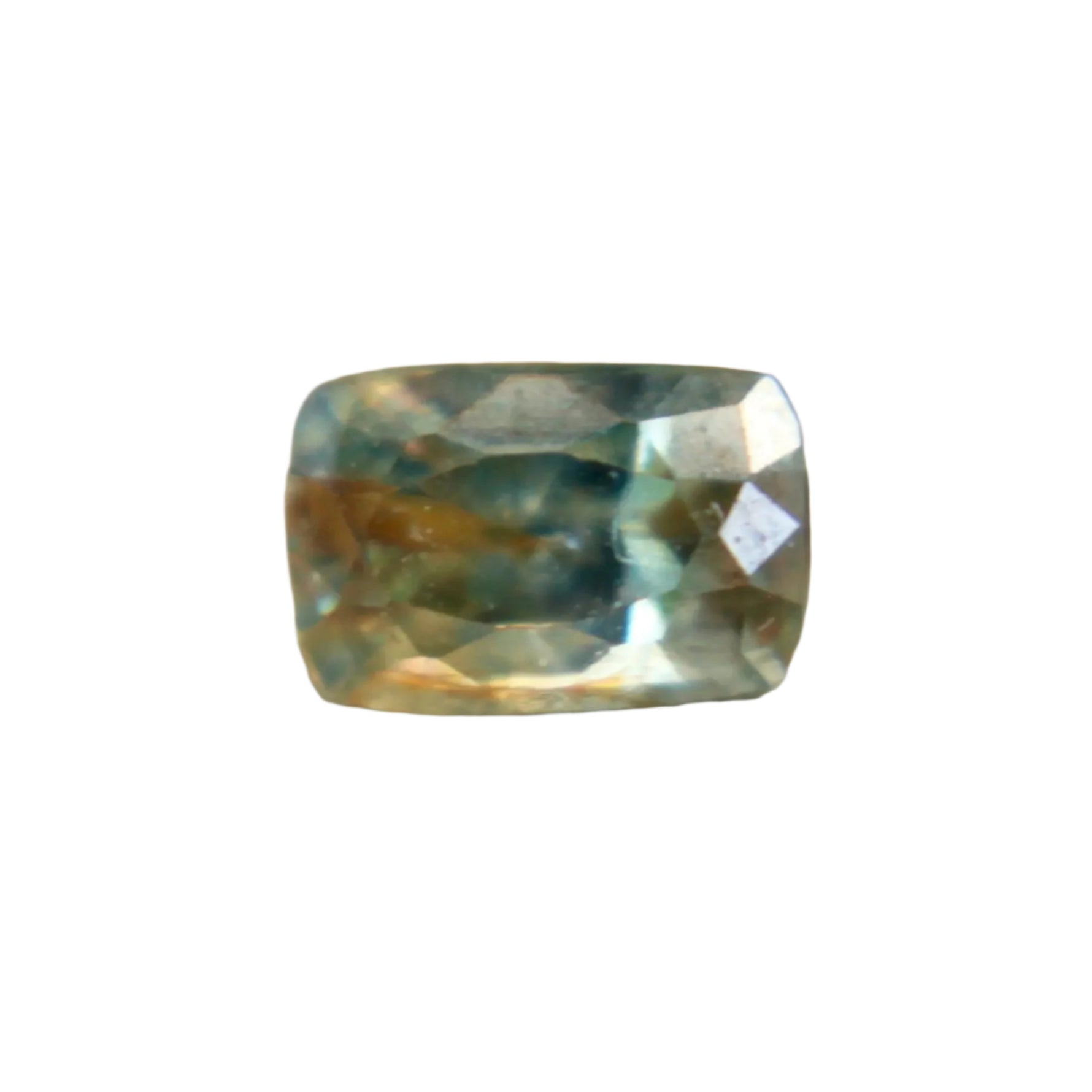 0.50 Carat Cushion Cut Natural Green Sapphire – Unheated Ethical Gemstone | Sapphire Pal