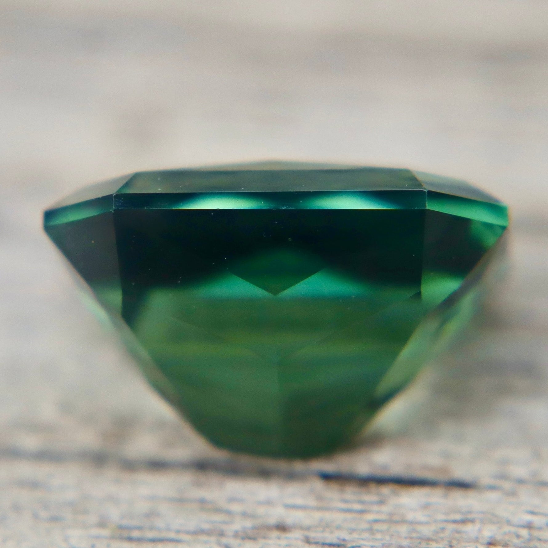 Natural Green Tourmaline 3.31 Carat Emerald Cut | VVS Ceylon Earth - Sourced Gemstone - Sapphirepal