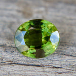 Natural Green Zircon | 1.05 Carat | Oval Cut | Ceylon Unheated Gemstone - Sapphirepal