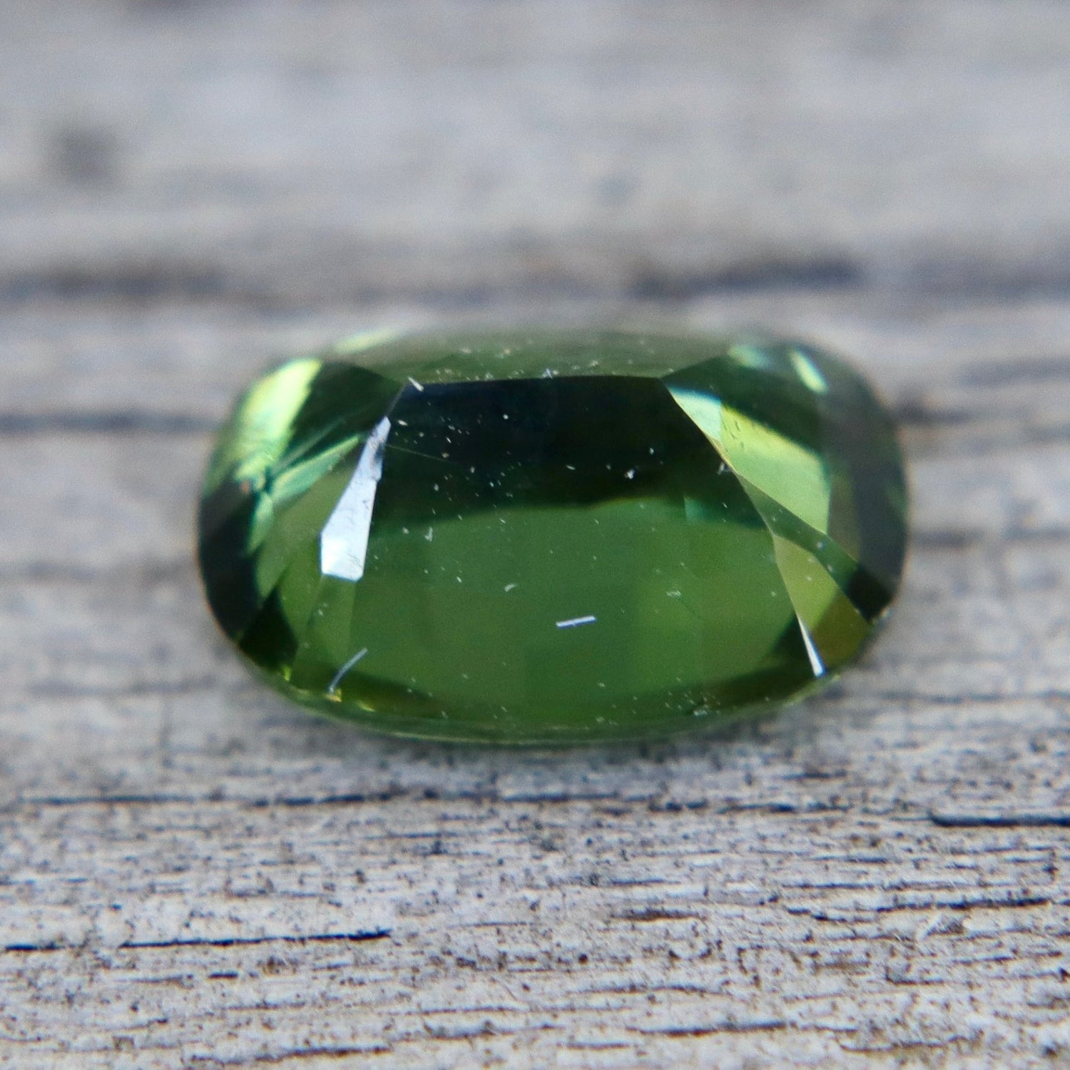 Natural Green Zircon | Cushion Cut | 1.80 Carat | Unheated Loose Gem | Ceylon Origin - Sapphirepal