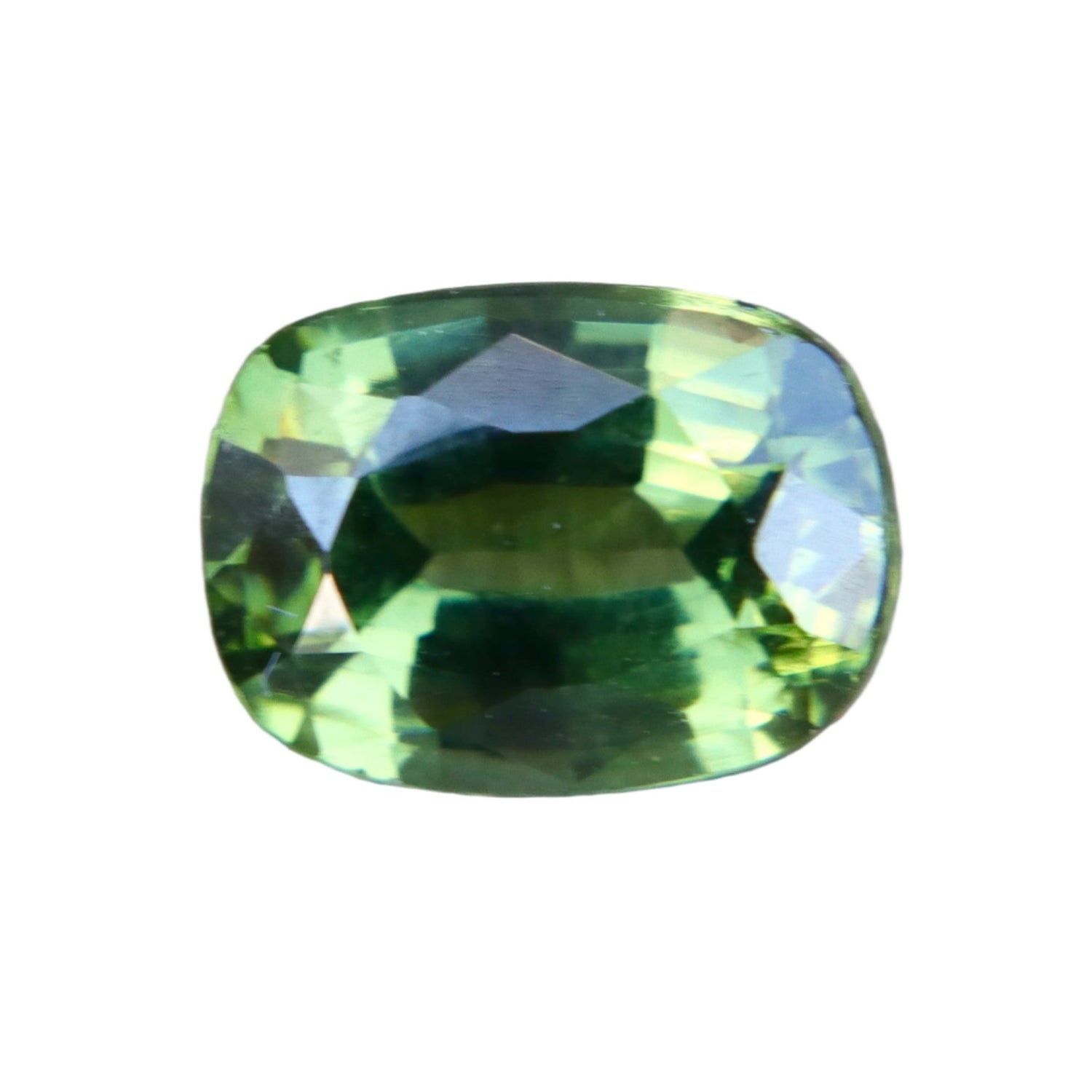 Natural Green Zircon | Cushion Cut | 1.80 Carat | Unheated Loose Gem | Ceylon Origin - Sapphirepal