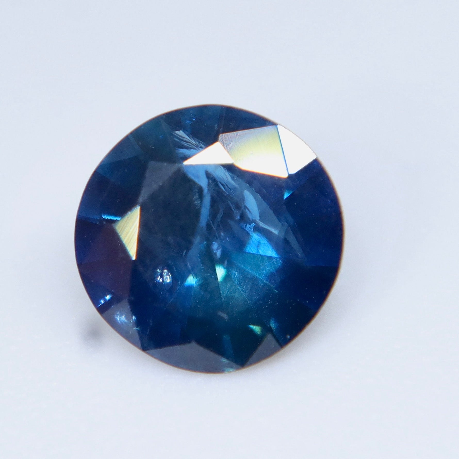 Natural Greenish Blue Sapphire 0.50 Carat – Unheated Madagascar Gemstone - Sapphirepal