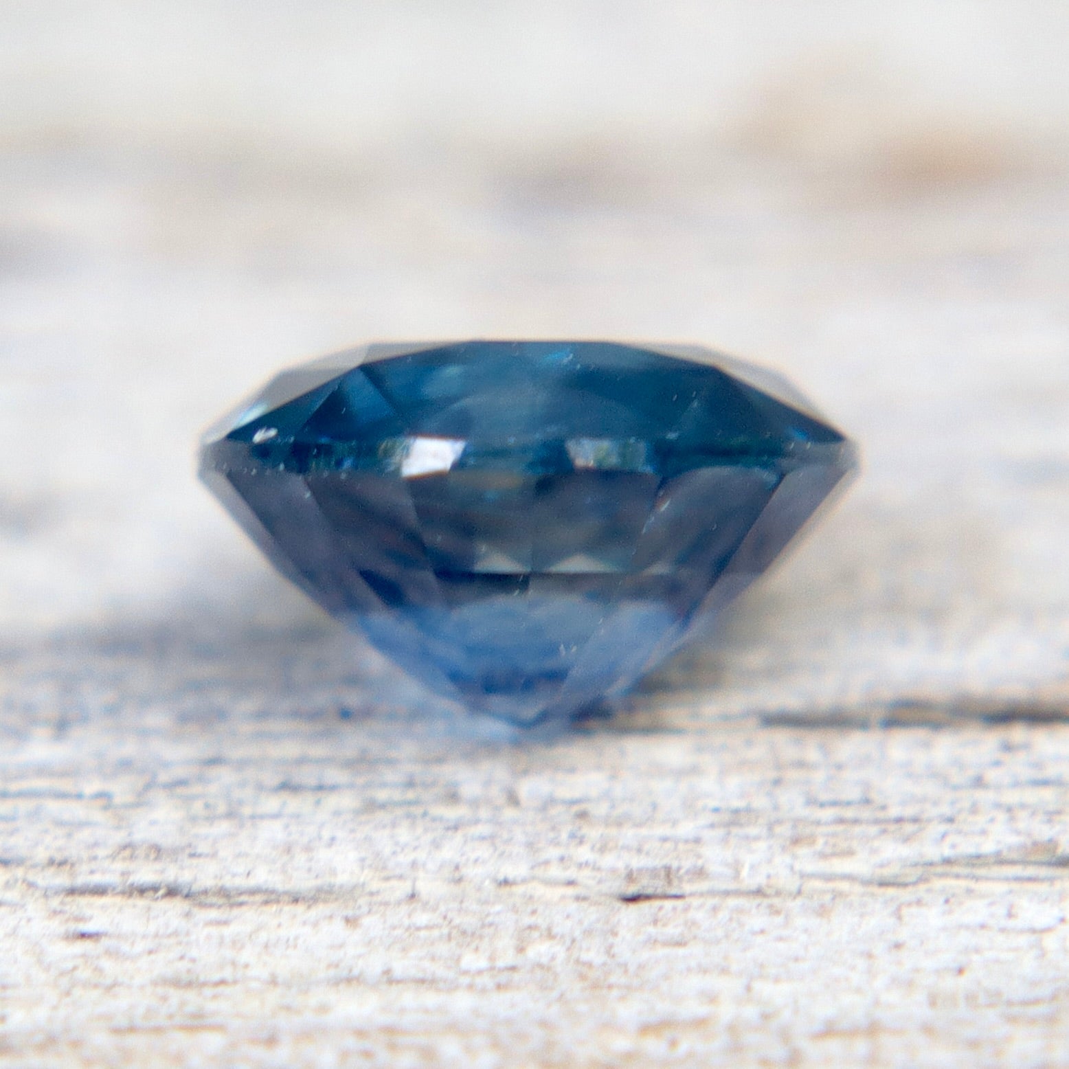 Natural Greenish Blue Sapphire 1.02ct Round Cut | Certified Heated Loose Sapphire - Sapphirepal