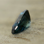 Natural Greenish Blue Sapphire – 1.08 Carat Trillion Cut | Unheated Madagascar Gemstone - Sapphirepal