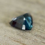 Natural Greenish Blue Sapphire – 1.08 Carat Trillion Cut | Unheated Madagascar Gemstone - Sapphirepal