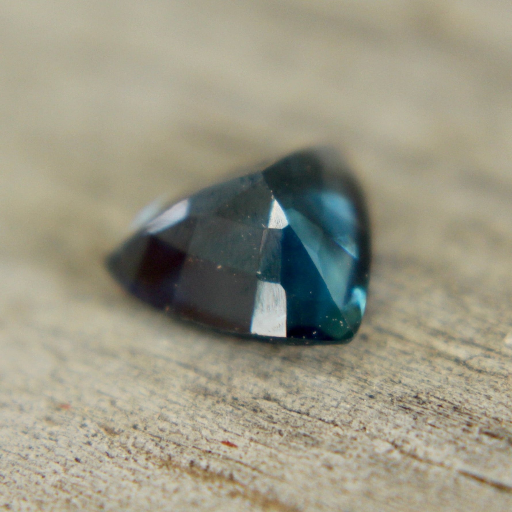 Natural Greenish Blue Sapphire – 1.08 Carat Trillion Cut | Unheated Madagascar Gemstone - Sapphirepal