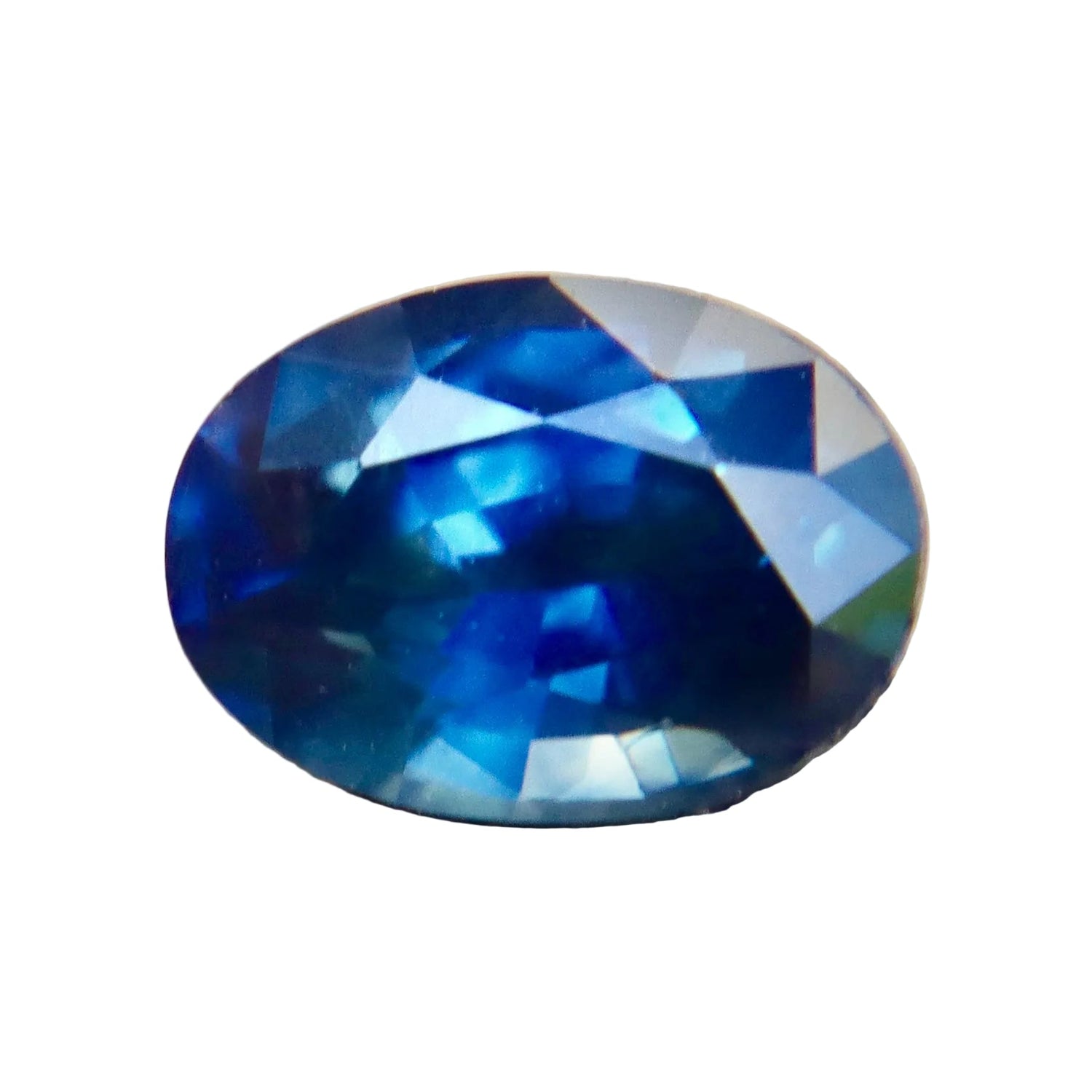 Natural Greenish Blue Sapphire 1.16ct Oval Cut | Unheated Loose Sapphire | Sapphire Pal Australia - Sapphirepal