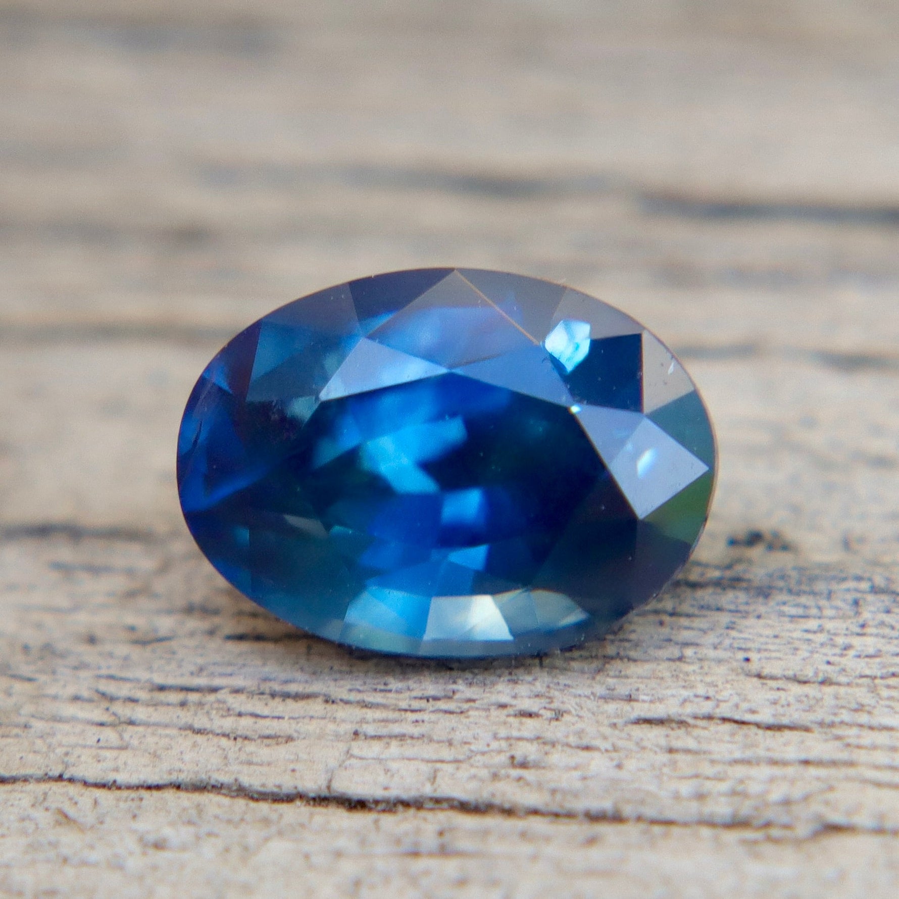Natural Greenish Blue Sapphire 1.16ct Oval Cut | Unheated Loose Sapphire | Sapphire Pal Australia - Sapphirepal