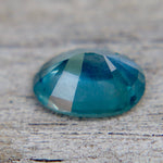 Natural Greenish Blue Sapphire (Oval Cut) 0.80 Carat — Eye - Clean Loose Sapphire - Sapphirepal