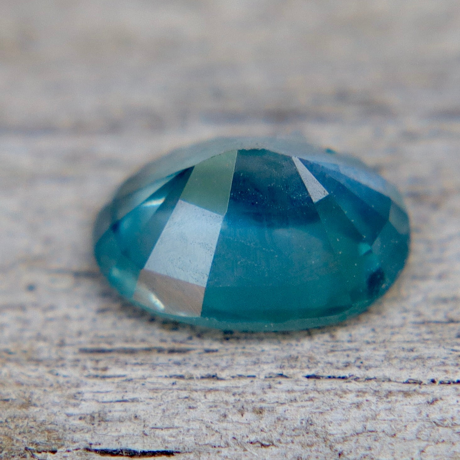 Natural Greenish Blue Sapphire (Oval Cut) 0.80 Carat — Eye - Clean Loose Sapphire - Sapphirepal