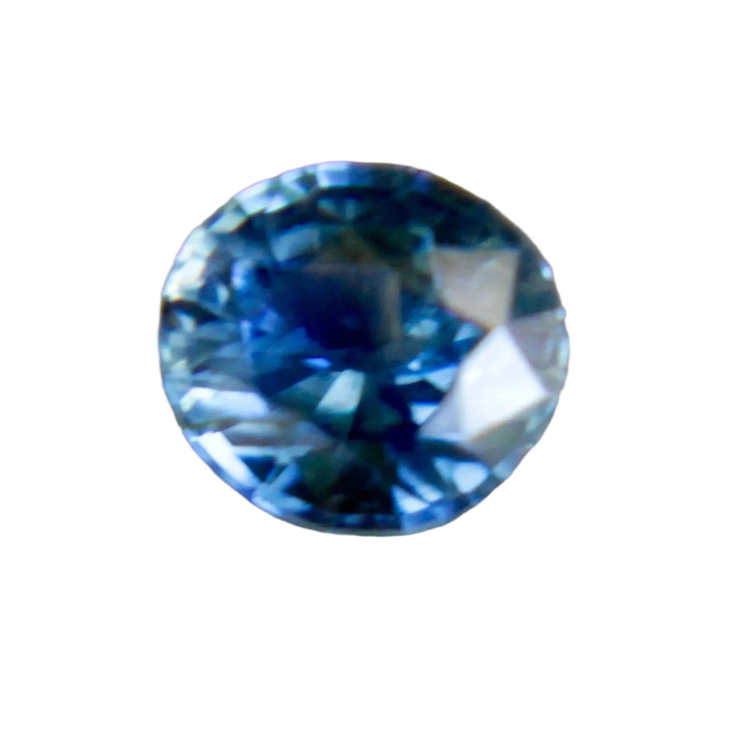 Natural Greenish Blue Sapphire – Oval Cut 0.90 Carat | Ethical Madagascar Gemstone - Sapphirepal