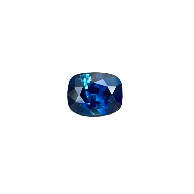 1.52 Carat Natural Greenish Blue Sapphire – Cushion Cut Loose Gem | Sapphire Pal
