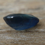 Unheated blue green sapphire SI clarity pear cut loose gem