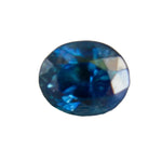 1.00ct Natural Greenish Blue Sapphire | Oval Cut Gem