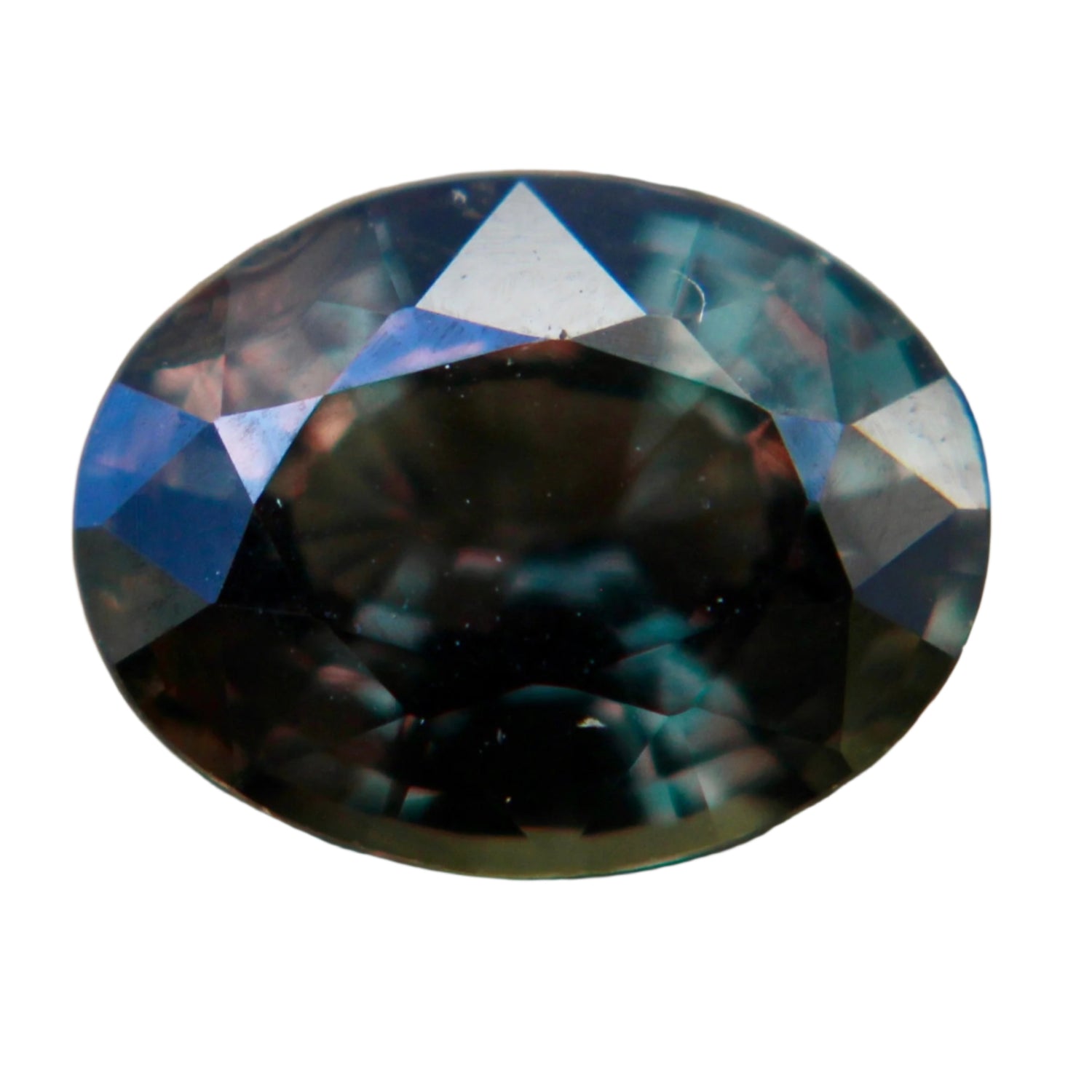 Natural Greenish Brown Sapphire – 2.07 Carat Oval | Unheated | Australian - Sapphire pal