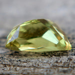 Natural Greenish Yellow Sapphire 1.83 Ct (Unheated) – Australian Freeform VVS Loose Sapphire - Sapphirepal