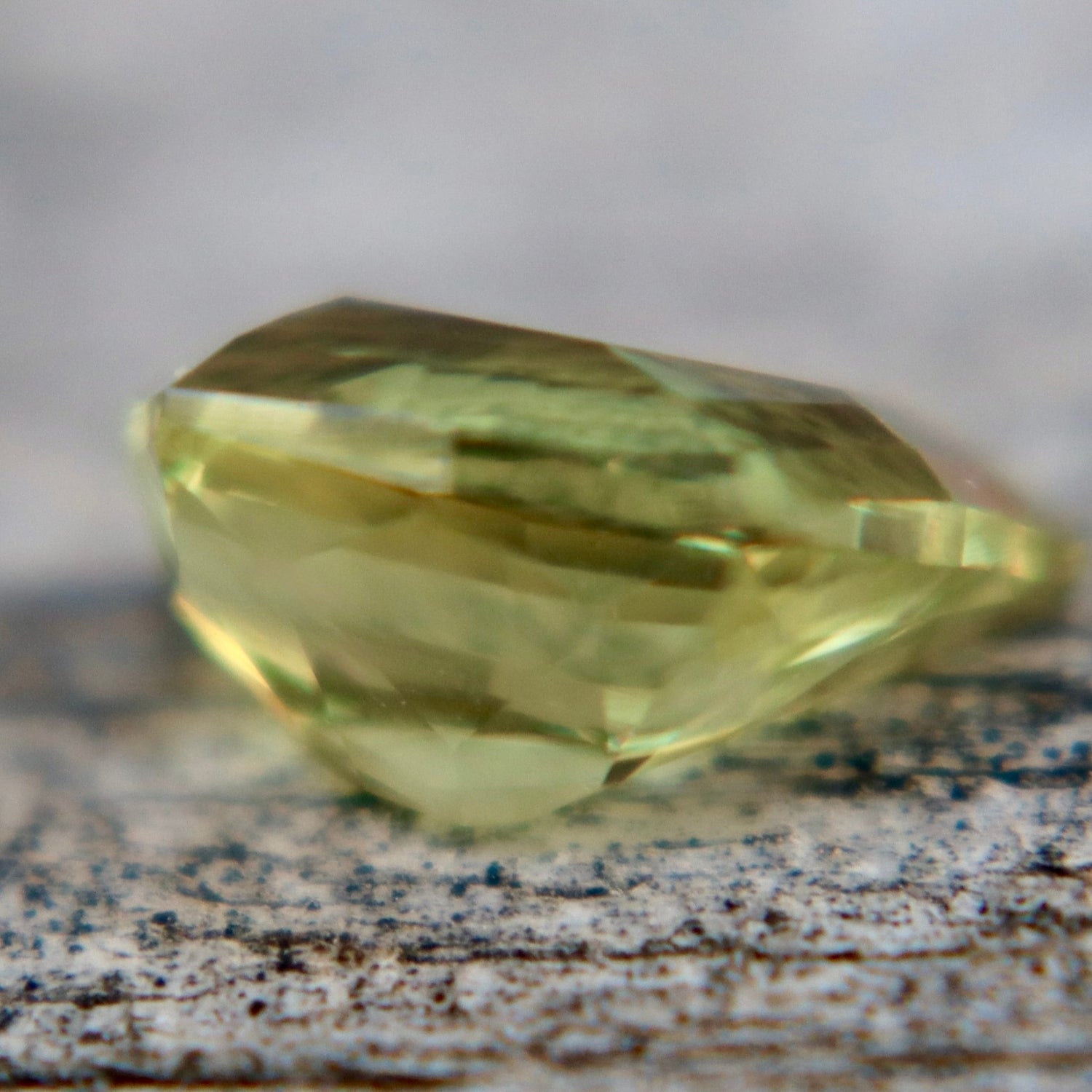 Natural Greenish Yellow Sapphire 1.83 Ct (Unheated) – Australian Freeform VVS Loose Sapphire - Sapphirepal