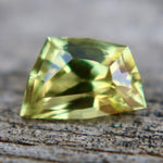 Natural Greenish Yellow Sapphire 1.83 Ct (Unheated) – Australian Freeform VVS Loose Sapphire - Sapphirepal