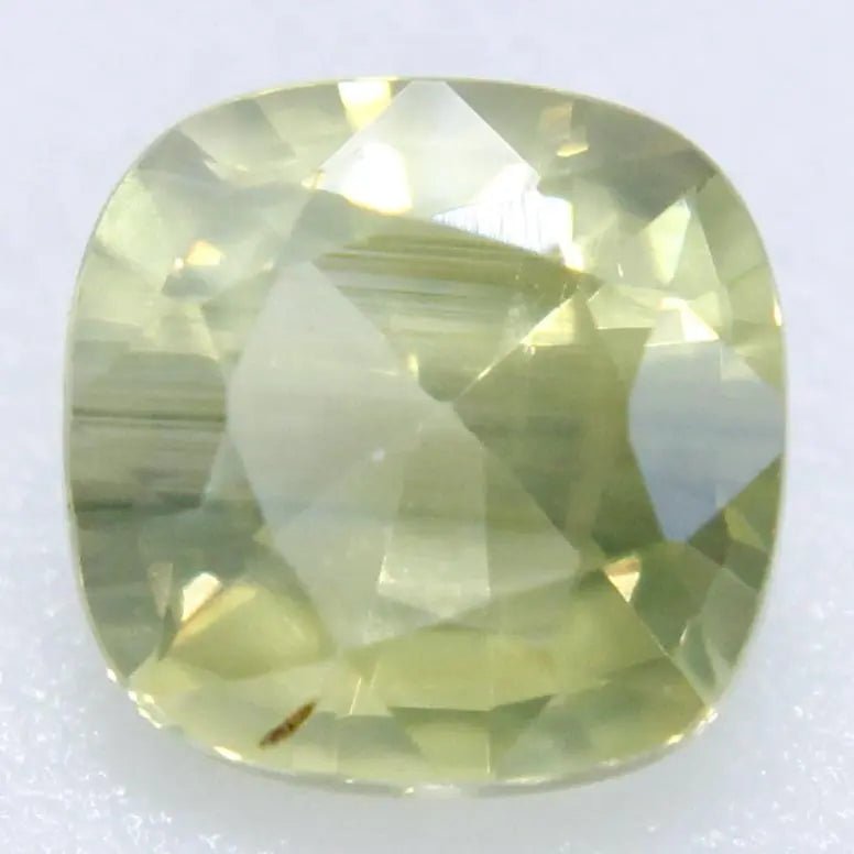 Natural Greenish Yellow Sapphire - Sapphirepal