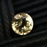Natural Greenish Yellow Zircon – 1.51 Carat Round Cut from Ceylon - Sapphirepal