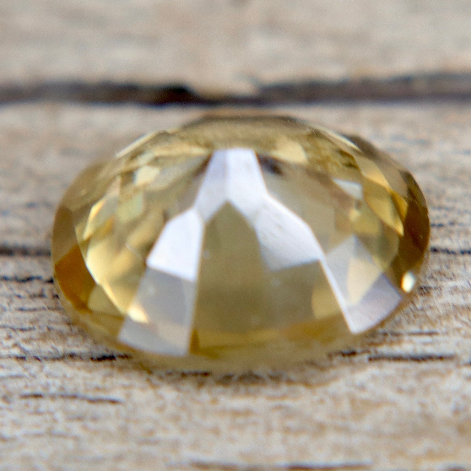 Natural Greenish Yellow Zircon – 2.00 Carat Oval Cut | Ceylon Origin - Sapphirepal