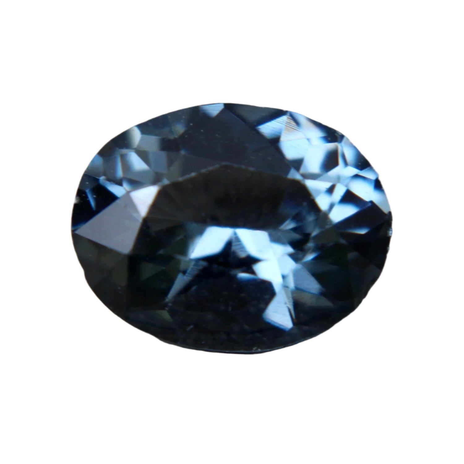 0.92ct Oval Cut Natural Grey Spinel from Ceylon – Loose Ethical Gemstone

