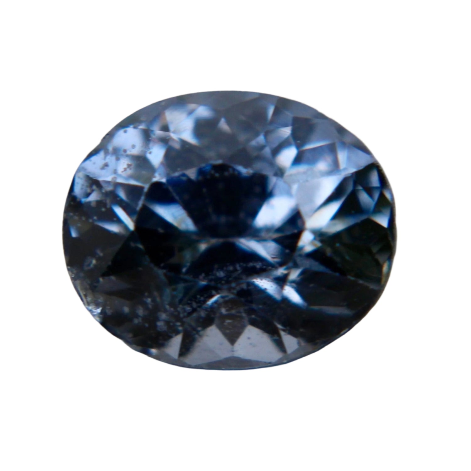 Natural Grey Spinel 1.37ct Oval Cut Loose Gemstone from Ceylon