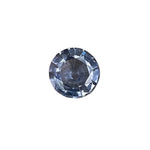 0.87 carat natural grey spinel round cut gemstone from Ceylon – untreated, VS clarity, earth-sourced by Sapphire Pal Australia

