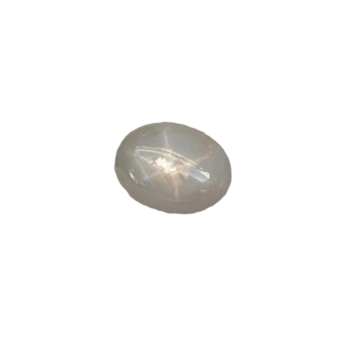 Natural Grey Star Sapphire – 4.85 Carat Oval Cabochon Unheated Gemstone from Ceylon by Sapphire Pal

