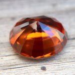 Natural Hessonite Garnet – 10.25 Carat Oval Mixed Cut Unheated Gemstone from Ceylon - Sapphirepal