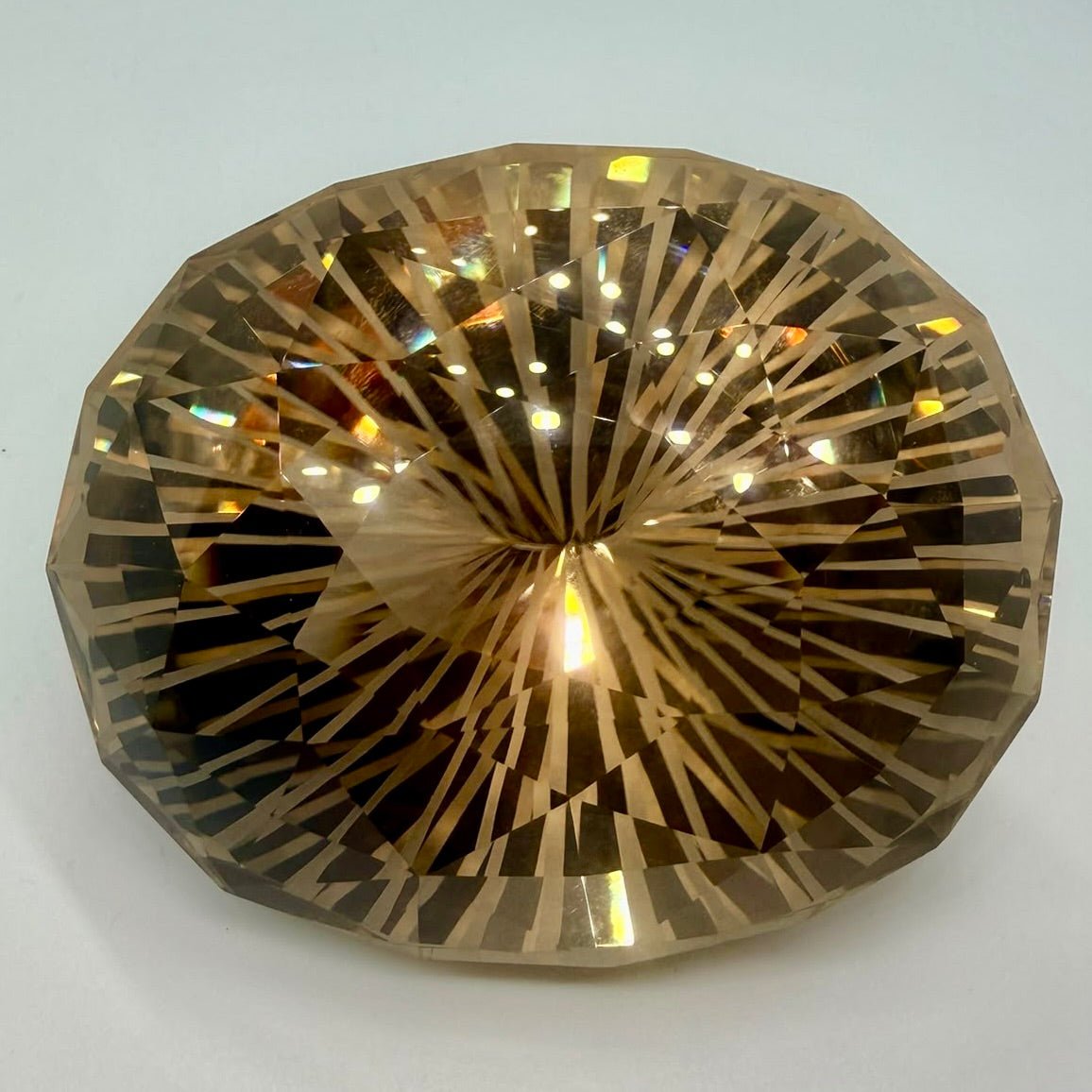 Natural Honey Quartz 765 Carat – Oval Cut from Ceylon - Sapphirepal
