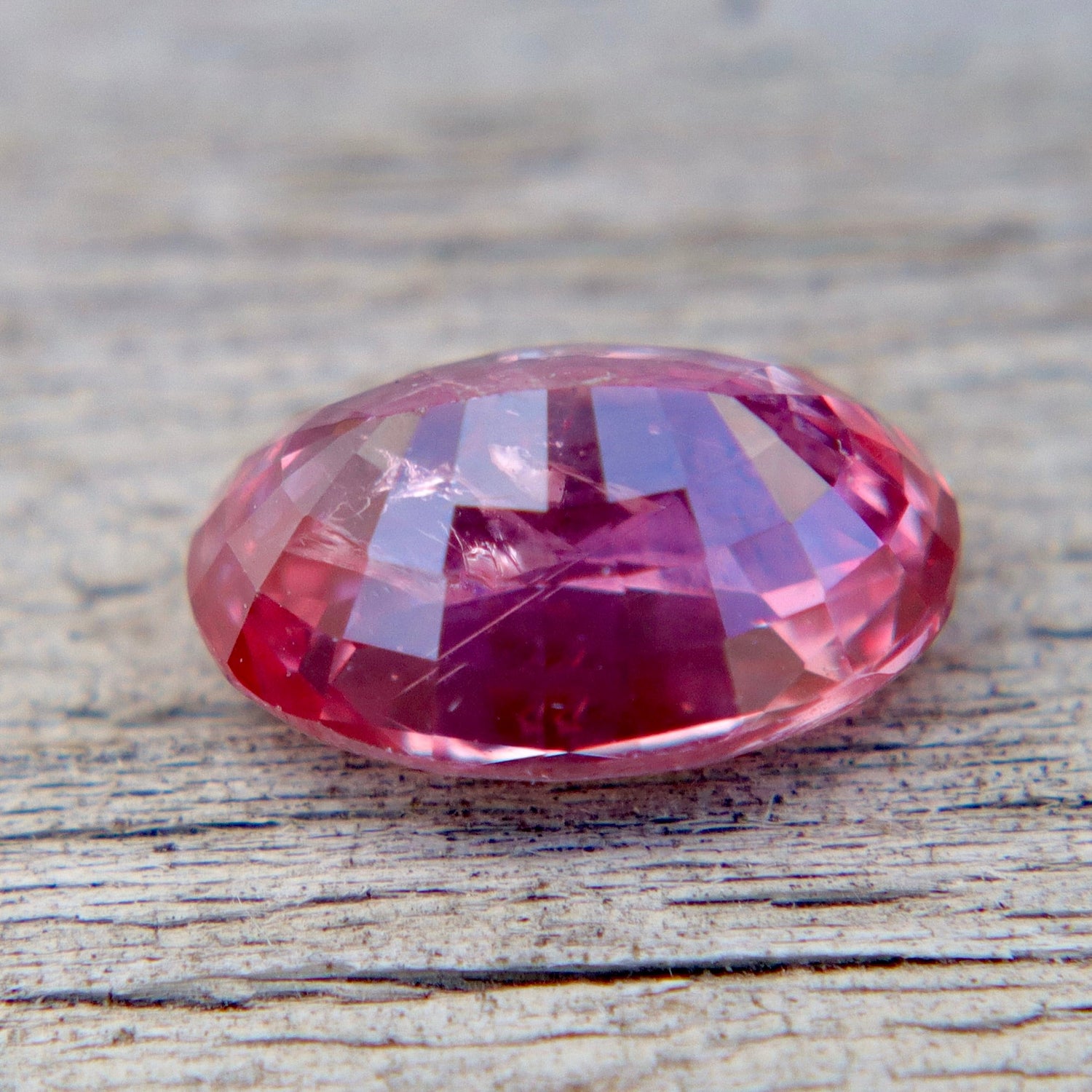 Natural Hot Pink Sapphire – 1.65 Carat Oval Mixed Cut Unheated Gemstone from Ceylon - Sapphirepal