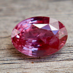 Natural Hot Pink Sapphire – 1.65 Carat Oval Mixed Cut Unheated Gemstone from Ceylon - Sapphirepal
