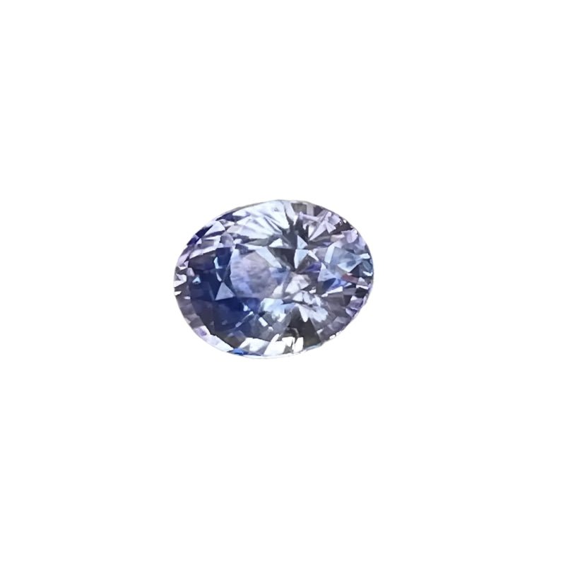 1.15ct Natural Lavender Blue Sapphire | Oval Cut | Ceylon Bi-Colour Gem | Loose Sapphire for Rings | Sapphire Pal

