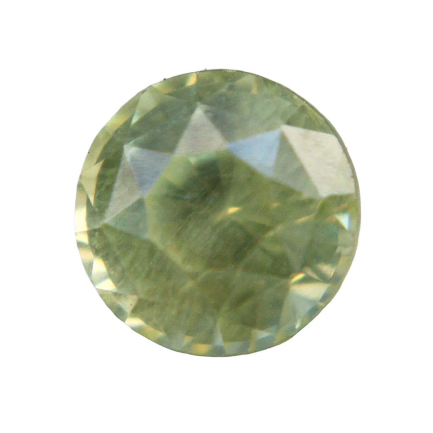 Lemon Sapphire 1.40ct Round – Unheated Natural Gemstone- Sapphire pal