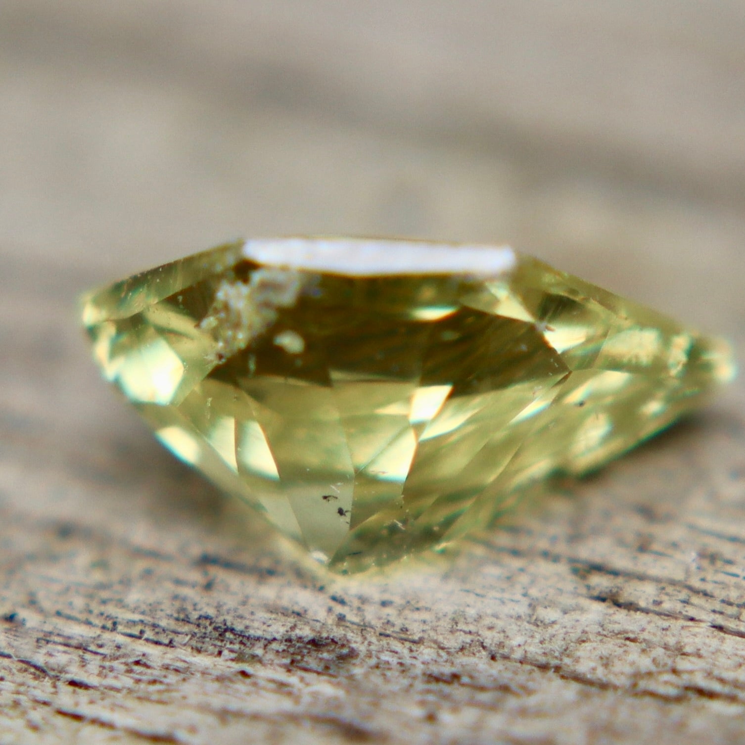 Natural Lemon Yellow Sapphire – 1.35 Carat Fancy Freeform Cut Ceylon Loose Gemstone - Sapphirepal