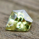 Natural Lemon Yellow Sapphire – 1.35 Carat Fancy Freeform Cut Ceylon Loose Gemstone - Sapphirepal