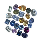 10ct Mixed-Coloured Natural Sapphires Set – Loose Ceylon Gemstones | Eye Clean to VVS Clarity | Sapphire Pal