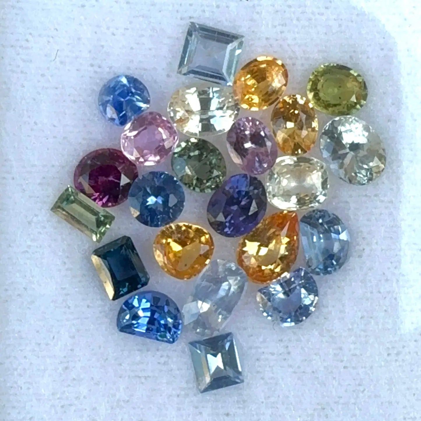 Natural Mix Coloured Sapphires Set of Gemstones - Sapphirepal