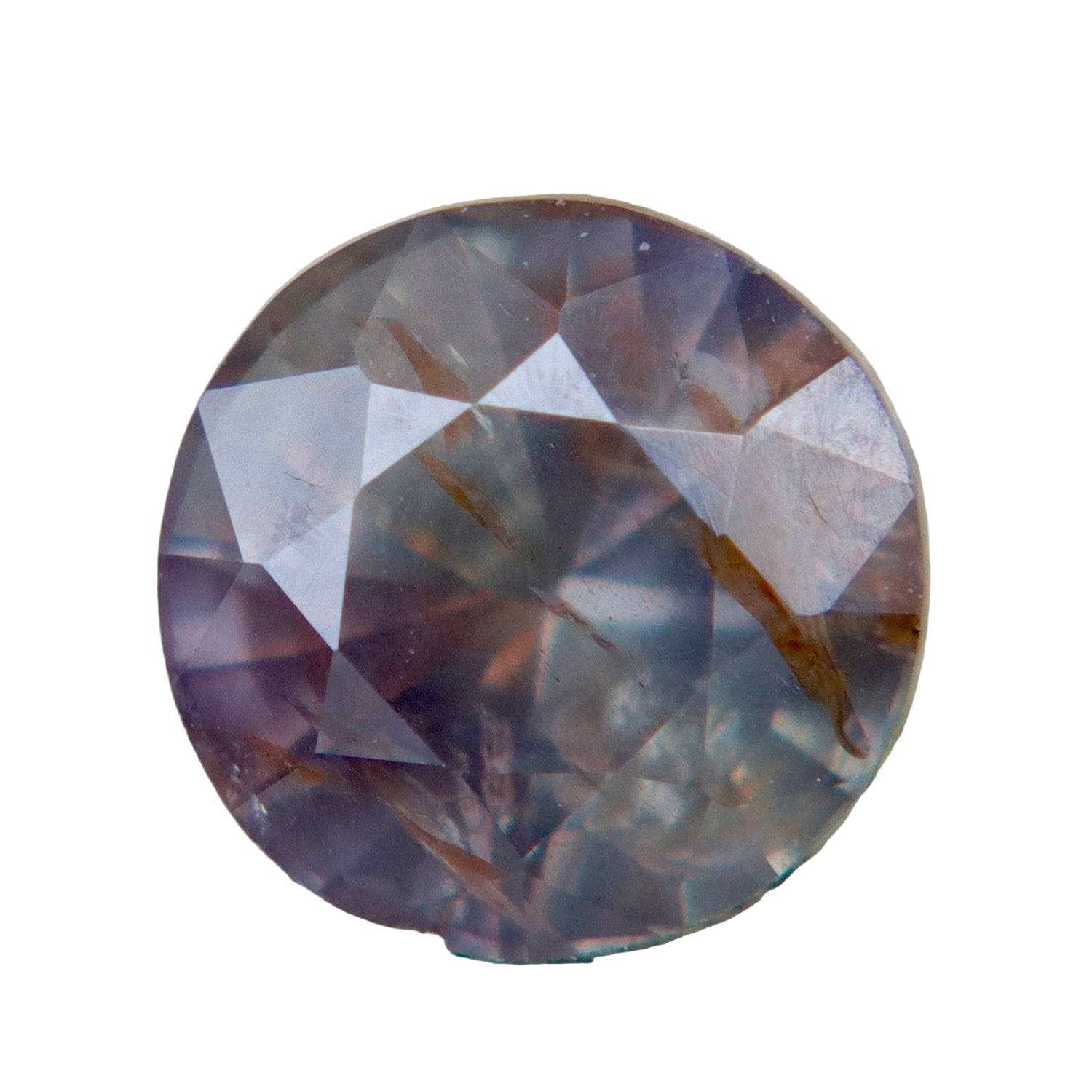 Natural Mixed - Color Sapphire — 1.86ct Round (Ceylon, Unheated & Untreated) - Sapphire pal