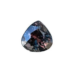 Natural mixed colour sapphire pear cut 1.31 carat unheated VVS loose gemstone