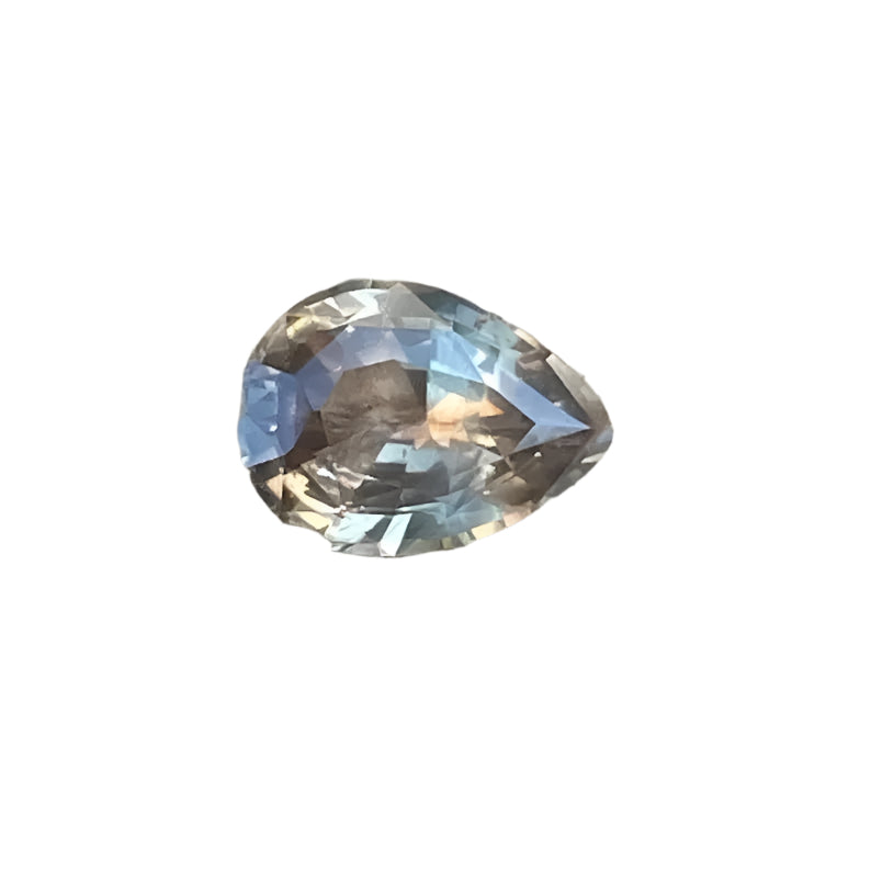 Cushion Cut Natural Brownish Grey Sapphire – 1.99 Carat Unheated Gemstone from Madagascar

