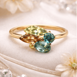 Natural Multi - Color Ceylon Sapphire Set – 0.80 Carat Unheated Loose Gemstones - Sapphirepal