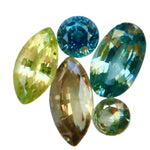 Natural Multi - Color Ceylon Sapphire Set – 0.80 Carat Unheated Loose Gemstones - Sapphirepal