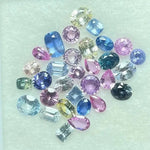 Natural Multi Coloured Sapphires Parcel - Sapphirepal