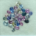 Natural Multi Coloured Sapphires Parcel - Sapphirepal