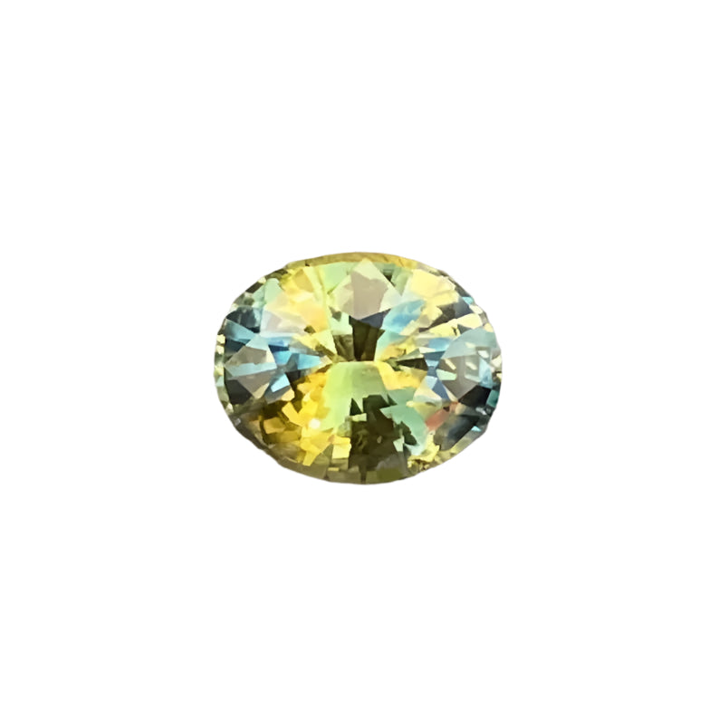 Natural Multi-Coloured Sapphire – 0.94 Carat Oval Cut | Ceylon Origin | Loose Gemstone for Custom Jewelry

